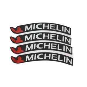 برچسب استیکر روی لاستیک میشلن MICHELIN (بسته 4 عددی)